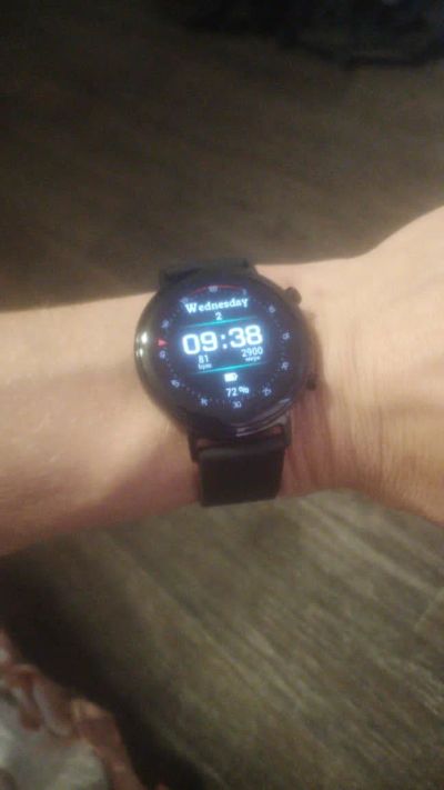 Лот: 16929449. Фото: 1. Huawei Watch GT 2 Черная ночь... Смарт-часы, фитнес-браслеты, аксессуары