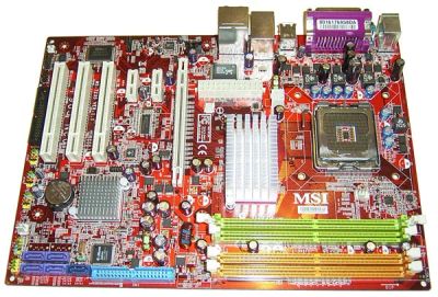 Лот: 7055701. Фото: 1. Материнская плата MSI P965 Neo-F... Материнские платы