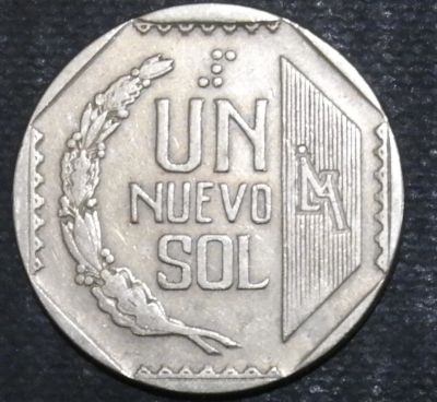 Лот: 11676227. Фото: 1. Экзотика с рубля (13776) Перу. Остальные страны
