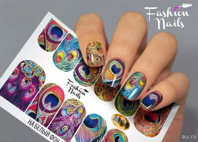 Лот: 11419119. Фото: 1. слайдер дизайн fashion nails metallic... Украшения, дизайн ногтей