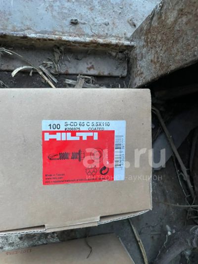 Лот: 25704367. Фото: 1. Hilti s-cd 65 c 5,5x110 Саморезы... Крепёж