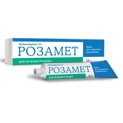 Лот: 23721922. Фото: 1. Розамет 1% крем для наружного... Лекарства