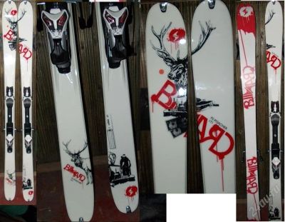 Лот: 1326090. Фото: 1. новые твины blizzard fs poacher... Лыжи