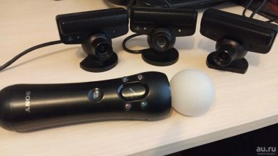 Лот: 16954512. Фото: 1. 3 камеры Playstation Eye + Контроллер... Аксессуары для игровых приставок, консолей, геймпады