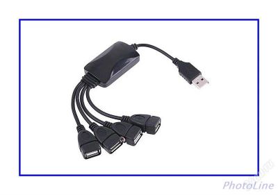 Лот: 1435421. Фото: 1. Разветвитель (хаб) Octopus USB... Платы расширения, контроллеры, доп. порты