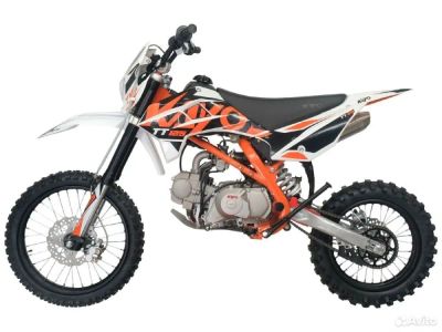 Лот: 24283308. Фото: 1. Питбайк Kayo Basic K125EA 17/14... Снегоходы, квадроциклы