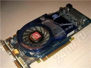 Лот: 480359. Фото: 1. PCI-E Radeon HD3850 512Mb Sapphire. Видеокарты