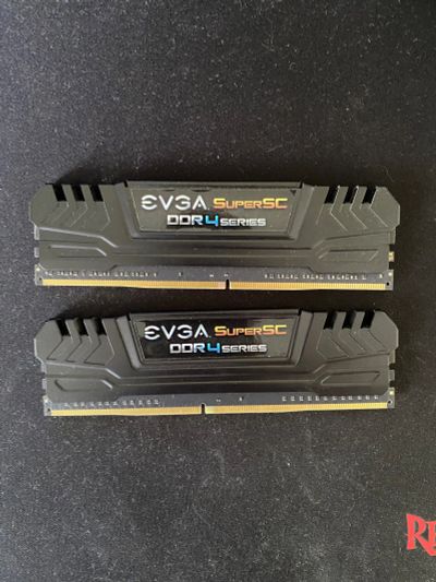 Лот: 19434907. Фото: 1. Оперативная память DDR4 Evga 4x2gb. Оперативная память