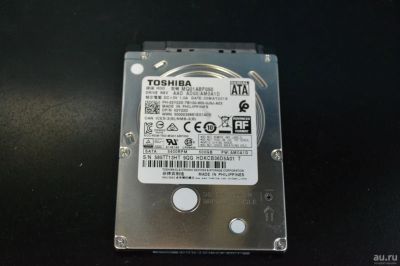 Лот: 15924918. Фото: 1. Слим жесткий жёсткий диск в ноутбук... Жёсткие диски (HDD)