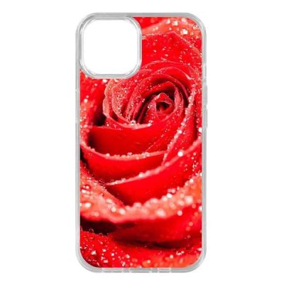 Лот: 25051218. Фото: 1. Чехол Krutoff Clear Case "Роза... Чехлы, бамперы