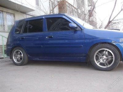 Лот: 2738882. Фото: 1. пороги mazda demio. Детали тюнинга