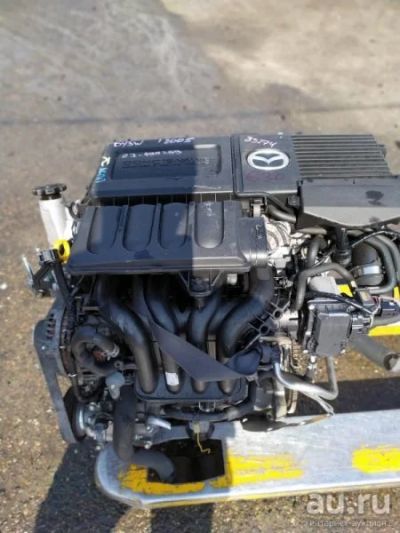 Лот: 14766268. Фото: 1. Двигатель zj-ve mazda demio dy3w. Двигатель и элементы двигателя