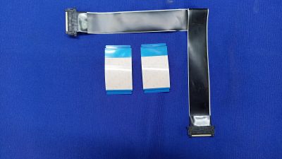 Лот: 21277380. Фото: 1. LVDS + 2 шлейфа от T-Con до Driver... Запчасти для телевизоров, видеотехники, аудиотехники