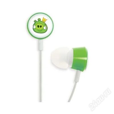 Лот: 2511322. Фото: 1. Наушники Gear4 Angry Birds Green... Красноярск