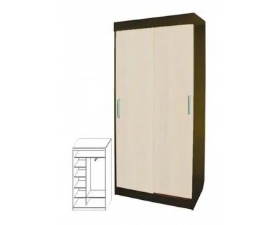 Лот: 12605023. Фото: 1. Шкаф купе-1.10 "Пегас" (ширина... Шкафы, шкафы-купе