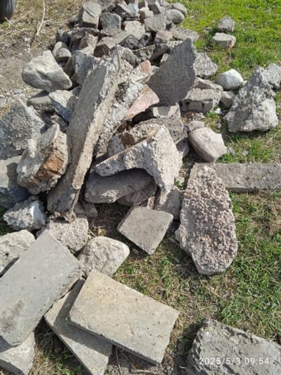 Лот: 25384841. Фото: 1. Бой кирпича , бой бетона , бут... Блоки, кирпич, брусчатка