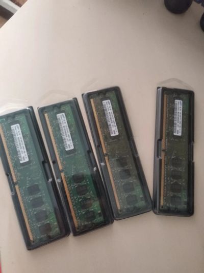 Лот: 15227772. Фото: 1. DDR 2 4x1gb. Оперативная память