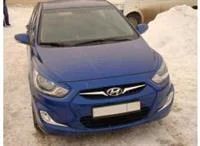 Лот: 1871866. Фото: 1. Реснички на фары Hyundai Solaris... Детали тюнинга