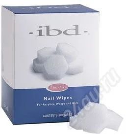 Лот: 570448. Фото: 1. IBD Nail Wipes, 80 шт., безволоконные... Другое (маникюр и педикюр)