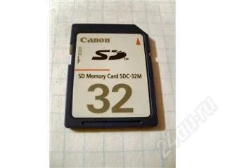 Лот: 59085. Фото: 1. SD memory Card SDC-32M. Другое (бытовая техника)