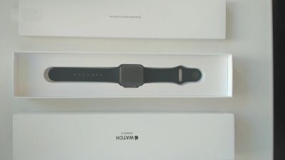 Лот: 14983061. Фото: 1. Apple Watch Series 3 Space Gray... Смарт-часы, фитнес-браслеты, аксессуары