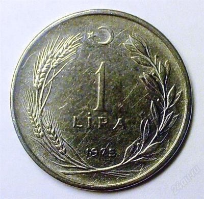 Лот: 1192408. Фото: 1. Турция_1 лира_возможен обмен. Европа