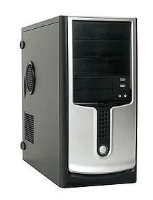 Лот: 12027157. Фото: 1. Корпус INWIN S564 Black/Silver. Корпуса, блоки питания