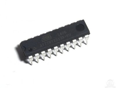Лот: 9446500. Фото: 1. Микроконтроллер Atmel ATtiny2313A-PU... Микроконтроллеры