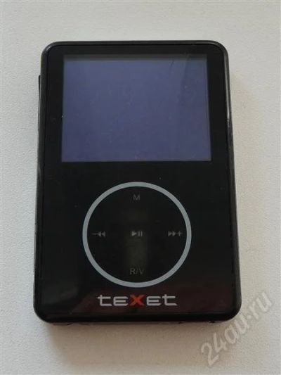 Лот: 489550. Фото: 1. Мп3-плеер Texet T-649T 4 гб. Плееры