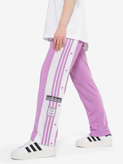 Лот: 23970645. Фото: 1. Брюки женские adidas, Розовый. Спортивные брюки, штаны
