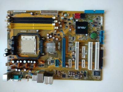 Лот: 8956714. Фото: 1. Материнская плата ASUS M3A AM2... Материнские платы