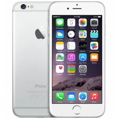 Лот: 8913718. Фото: 1. iPhone 6 Silver 16gb/В состоянии... Смартфоны