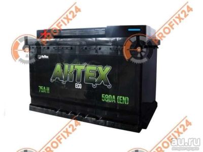 Лот: 13288922. Фото: 1. Аккумулятор AKTEX ECO 75 А/Ч... Аккумуляторы