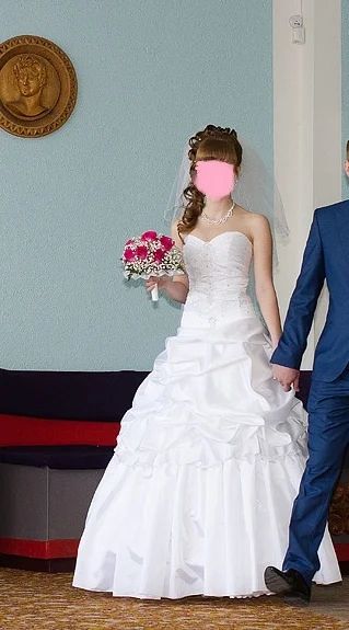 Лот: 4070781. Фото: 1. Свадебное платье!!!! В подарок... Другое (свадебная мода)
