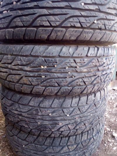 Лот: 13677264. Фото: 1. 4шт. 235-75-15 Dunlop Grandtrek... Шины