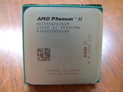 Лот: 11022176. Фото: 1. AMD Phenom II X2 555 3.2GHz, 2core... Процессоры