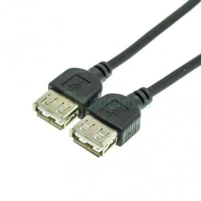 Лот: 16327969. Фото: 1. Под заказ 1-4 дня Кабель USB Мама-Мама... Шнуры, кабели, разъёмы