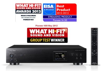 Лот: 4789049. Фото: 1. Сетевой аудиоплеер Pioneer n50. Плееры