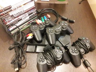 Лот: 9914236. Фото: 1. Sony Playstation 2 slim. Игровые приставки, консоли