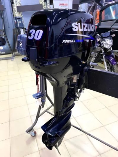 Лот: 20624625. Фото: 1. 2х-тактный лодочный мотор SUZUKI... Лодочные моторы