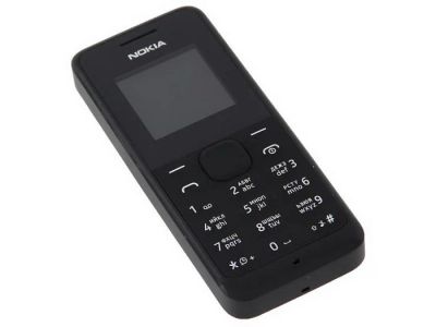 Лот: 4255804. Фото: 1. Nokia 105 б/у + авто з/у + ориг... Кнопочные мобильные телефоны