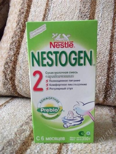 Лот: 2847161. Фото: 1. Детское питание Nestogen 1 и 2. Детское питание