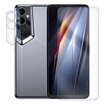 Лот: 24483956. Фото: 1. Защитное стекло Krutoff для Tecno... Защитные стёкла, защитные плёнки