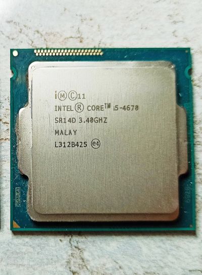 Лот: 16512976. Фото: 1. Процессор Intel Core i5-4670. Процессоры