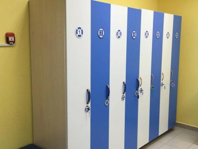 Лот: 7796609. Фото: 1. Кабинки для переодевания на 4... Другое (специализированная мебель)