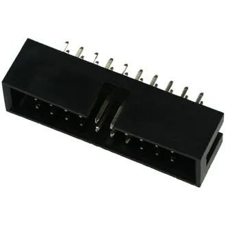 Лот: 19373408. Фото: 1. Разъем штыревой P2.54мм IDC 2... Разъёмы