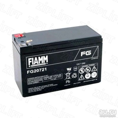 Лот: 3462261. Фото: 1. Аккумулятор Fiamm FG 20721 12В... Аккумуляторы