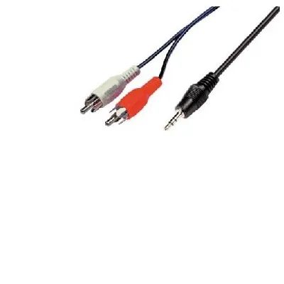 Лот: 21516487. Фото: 1. Шнур 3,5Дж-2RCA 3,0 м REXANT... Шлейфы, кабели, переходники