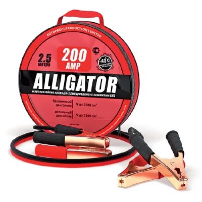 Лот: 5579832. Фото: 1. Провода «прикуривания» «Alligator... Электроприборы для автомобиля