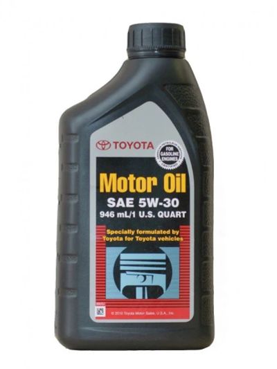 Лот: 8643083. Фото: 1. Toyota, 5W-30, 946ml (OEM Америка... Масла, жидкости